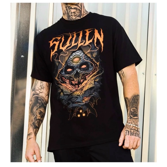 Sullen Men's T-shirt ALVARSSON Tattoos Urban Design Premium Quality - Picture 3 of 8